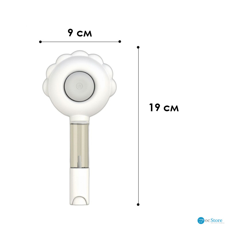 Расческа- спрей для шерсти животных DT-1181 White