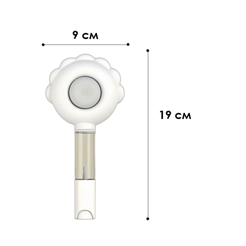 Расческа- спрей для шерсти животных DT-1181 White
