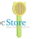 Расческа для шерсти животных Taotaopets 07A3304 Green + Yellow