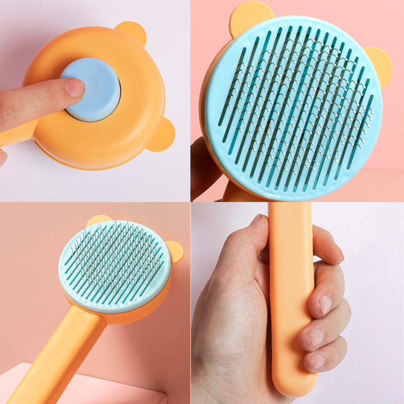 Расческа для шерсти животных Taotaopets 07A3304 Orange + Blue