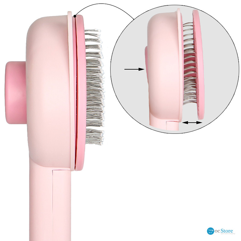 Расческа для шерсти животных Taotaopets 07A3304 Pink