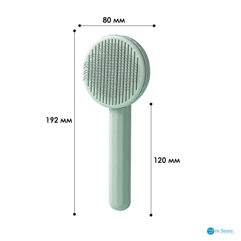 Расческа для шерсти животных Taotaopets 091118 Green