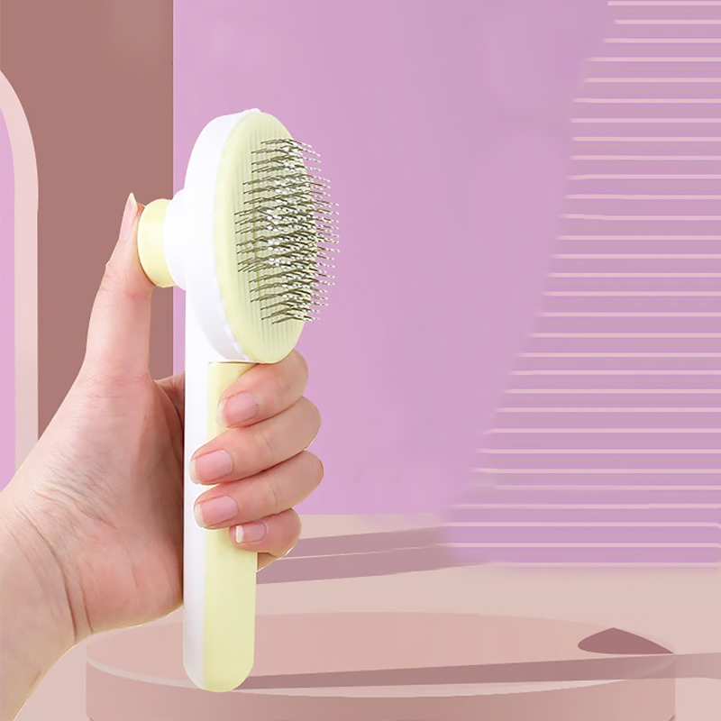 Расческа для шерсти животных Taotaopets 091118 Yellow