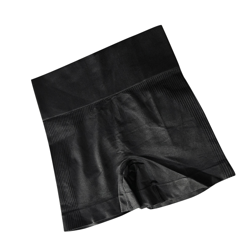 Шорты женские 1802# бесшовные для фитнеса пуш ап push up Черный S