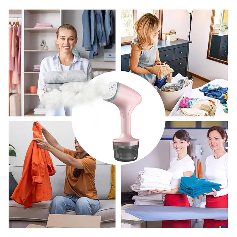 Отпариватель для одежды ручной утюг AL-8005 1000W Pink