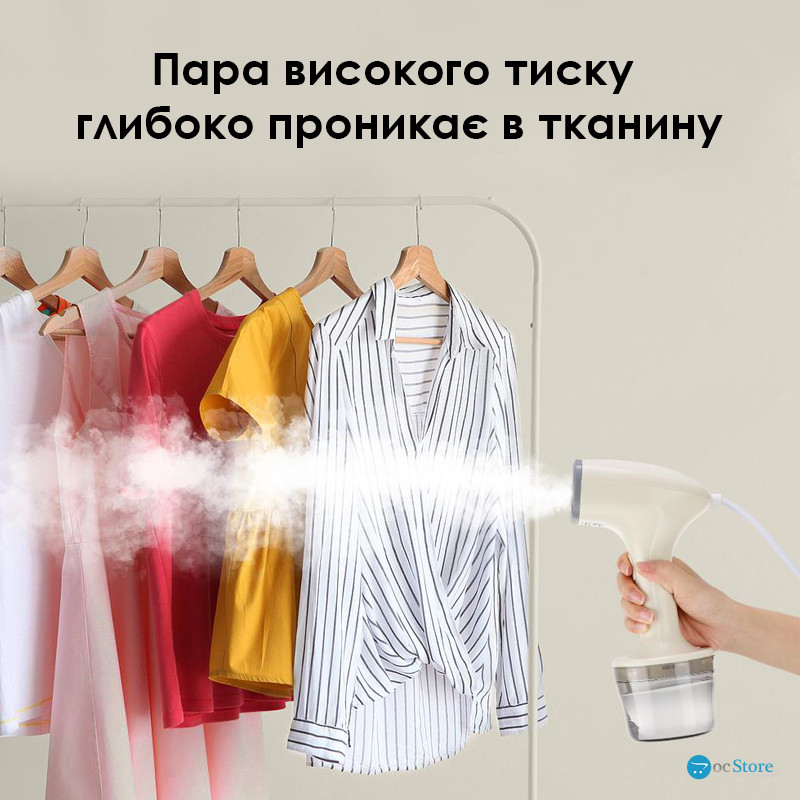Отпариватель для одежды ручной утюг AL-8005 1000W White