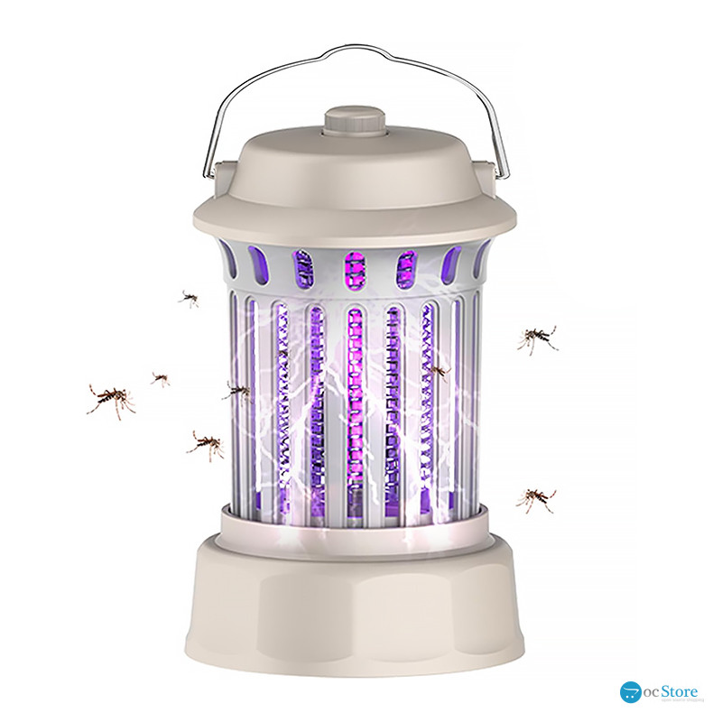 Лампа ловушка электрическая для насекомых Electric Shock Mosquito Killing Lamp WD-010 White