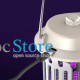 Лампа ловушка электрическая для насекомых Electric Shock Mosquito Killing Lamp WD-010 White