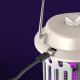 Лампа ловушка электрическая для насекомых Electric Shock Mosquito Killing Lamp WD-010 White