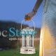 Лампа ловушка электрическая для насекомых Electric Shock Mosquito Killing Lamp WD-010 White