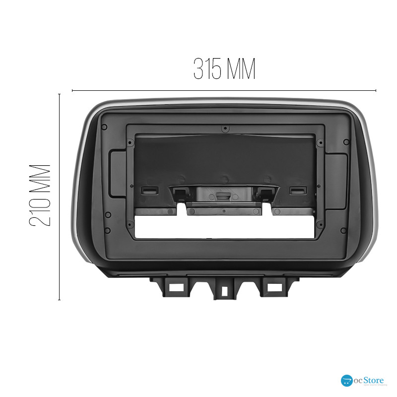 Переходная рамка Hyundai Tucson 2018-2020 IX35 (6702) 10.1"