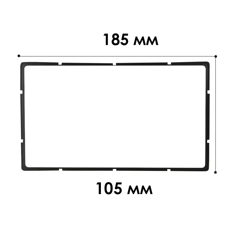 Переходная рамка 2 DIN HEVXM Ford B-Max 2012-2017