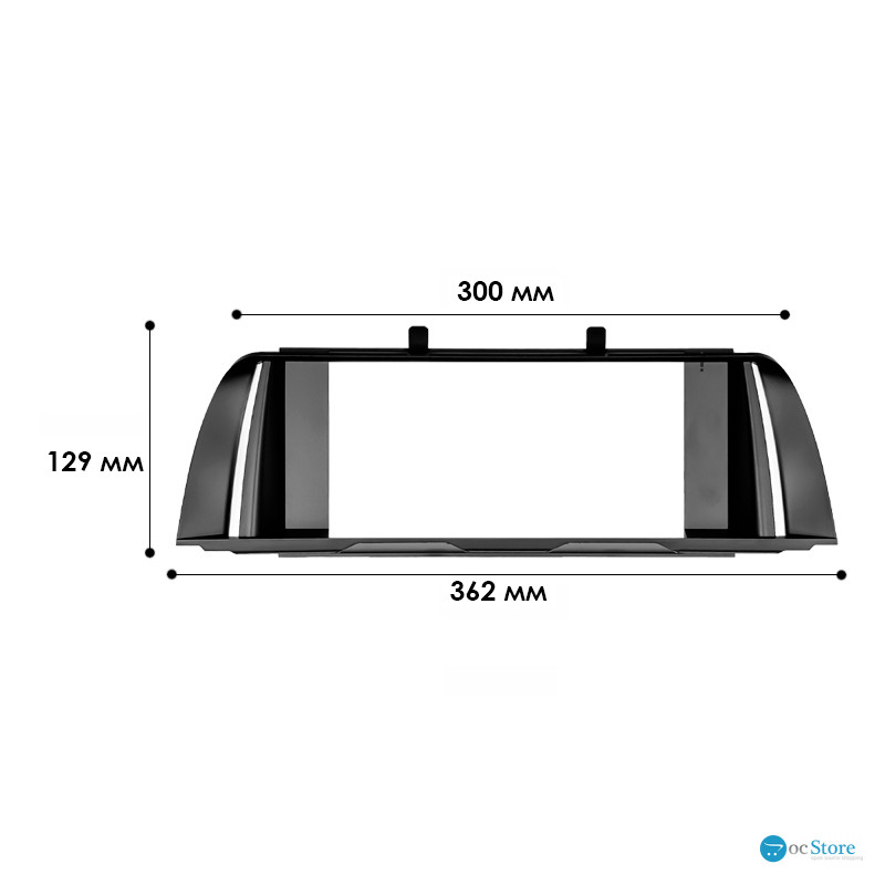 Переходная рамка BMW 5 Series F10 F11 2010-2017 (7577) 9"