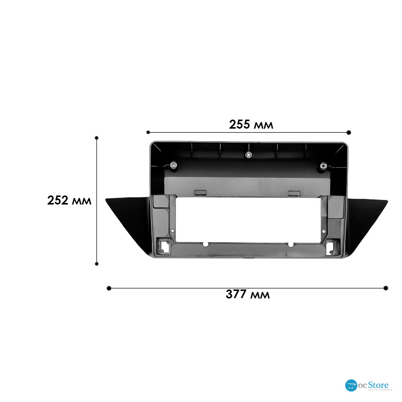 Переходная рамка BMW X1 (E84) 2009-2015 (6841) 10.1"