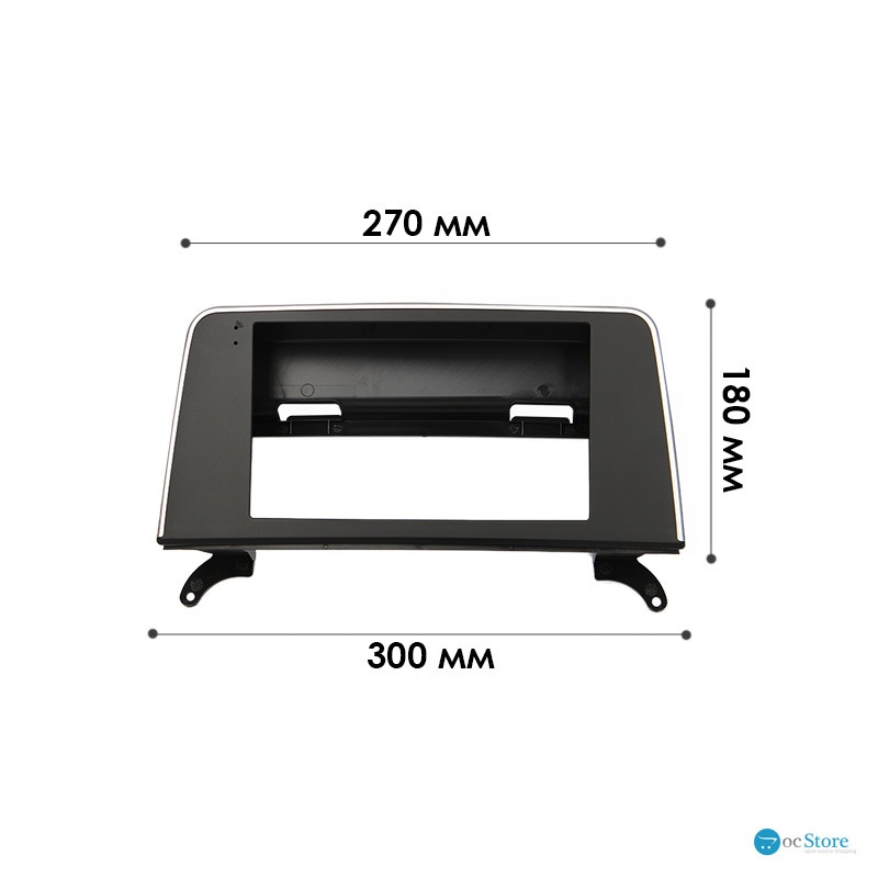 Переходная рамка BMW X5 (E70) 2007-2012 X6 (E71) 2007-2014 (5195) 9"