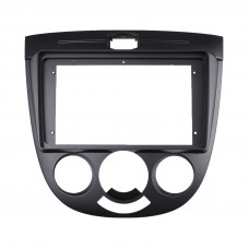 Переходная рамка Buick Excelle HRV 2004-2008 Chevrolet Lacetti 2004-2013 Nubira 2004-2008 Manual AC (6694) 9" Black