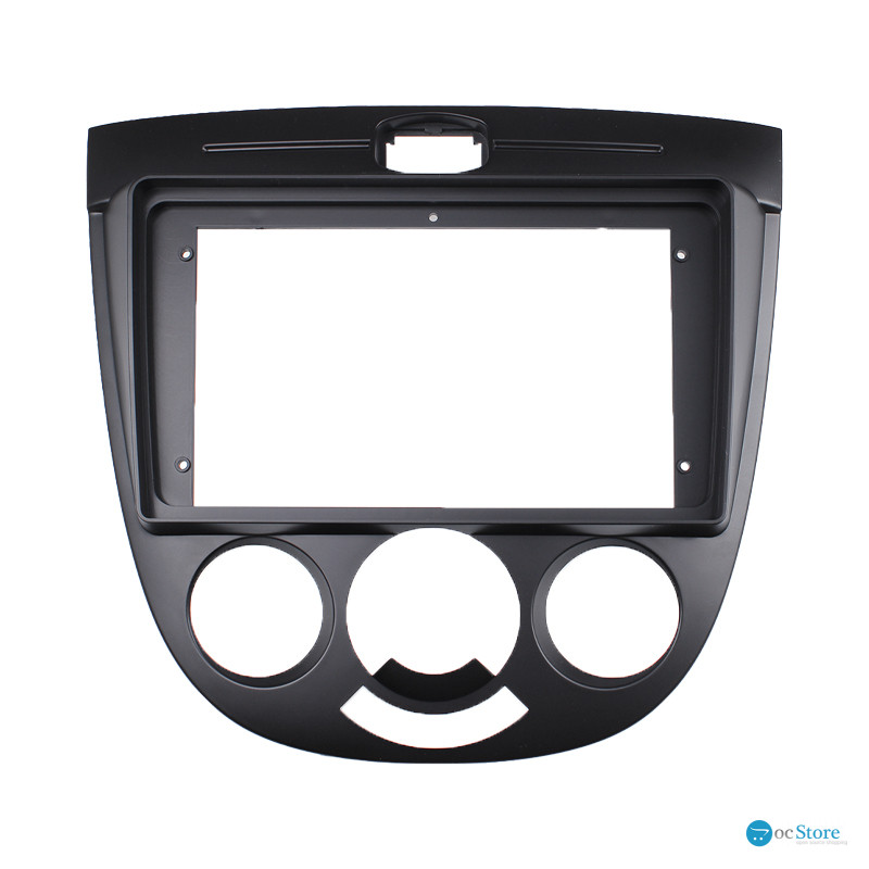 Переходная рамка Buick Excelle HRV 2004-2008 Chevrolet Lacetti 2004-2013 Nubira 2004-2008 Manual AC (6694) 9" Black