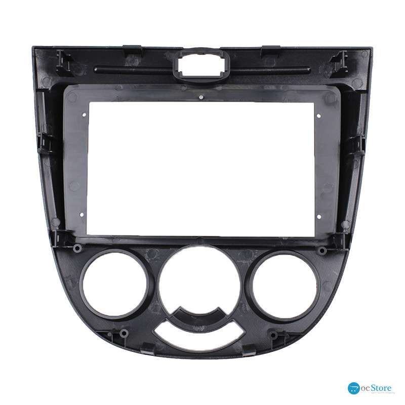 Переходная рамка Buick Excelle HRV 2004-2008 Chevrolet Lacetti 2004-2013 Nubira 2004-2008 Manual AC (6694) 9" Black