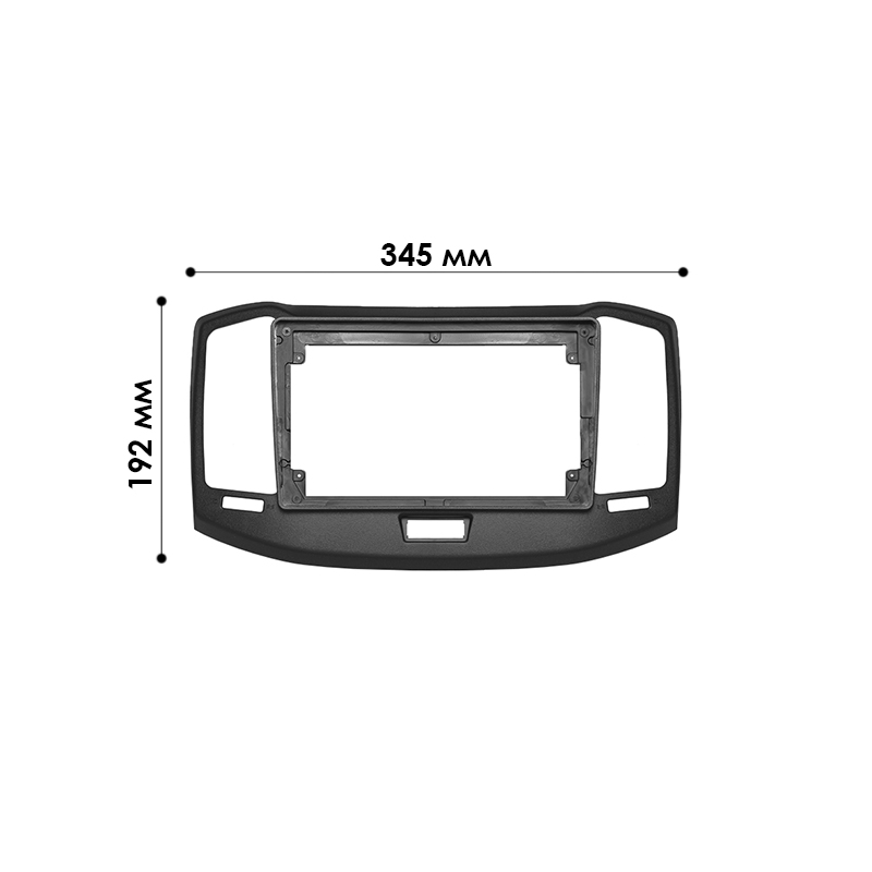 Переходная рамка Chery E3 A19 Bonus 2013-2017 (7297) 10,1"