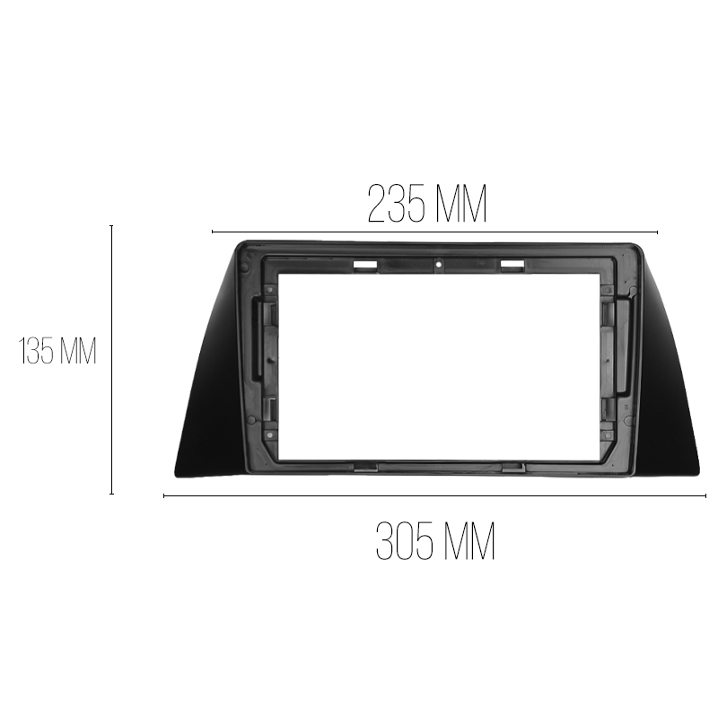 Переходная рамка Chery Tiggo (T11) 2005-2010 (7269) 9"