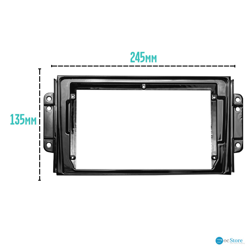 Переходная рамка Chery Tiggo 2, 3 2016+ (7271) 9"