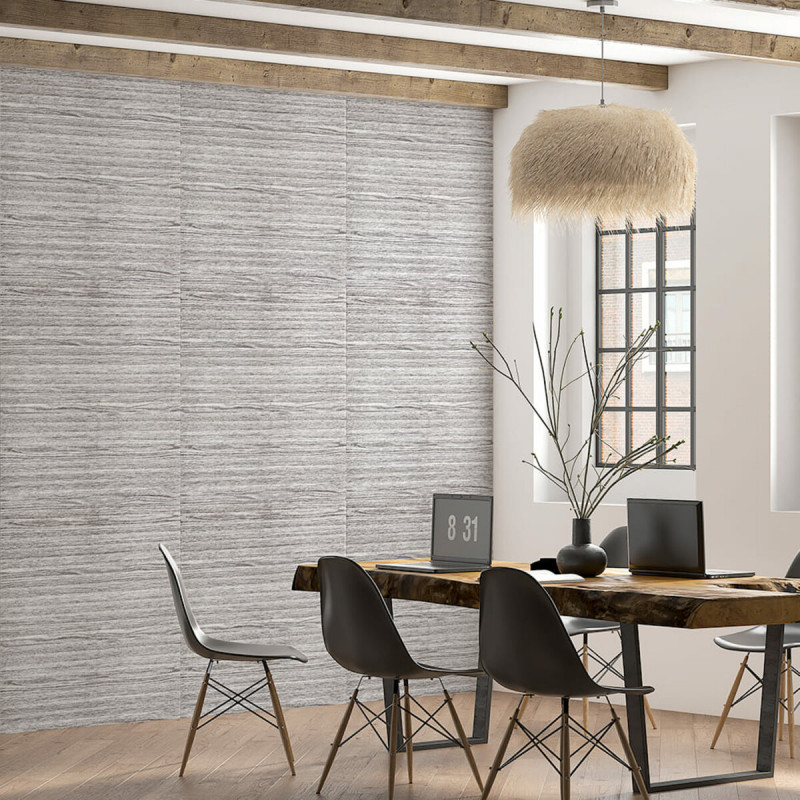 Самоклеюча декоративна 3D панель 700x700x5мм Білий Бамбук (071) SW-00000073