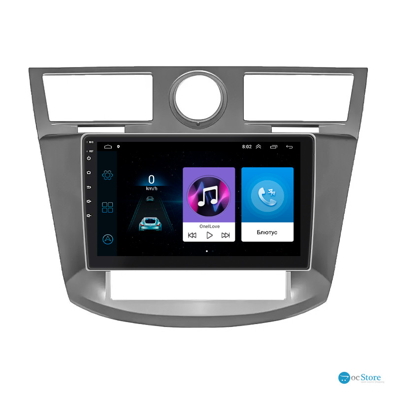 Штатная магнитола Lesko для Chrysler Sebring III 2006-2010 экран 9" 1/16Gb Wi-Fi GPS Base