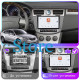 Штатная магнитола Lesko для Chrysler Sebring III 2006-2010 экран 9" 4/64 QLED CarPlay 4G Wi-Fi GPS 360 Prime