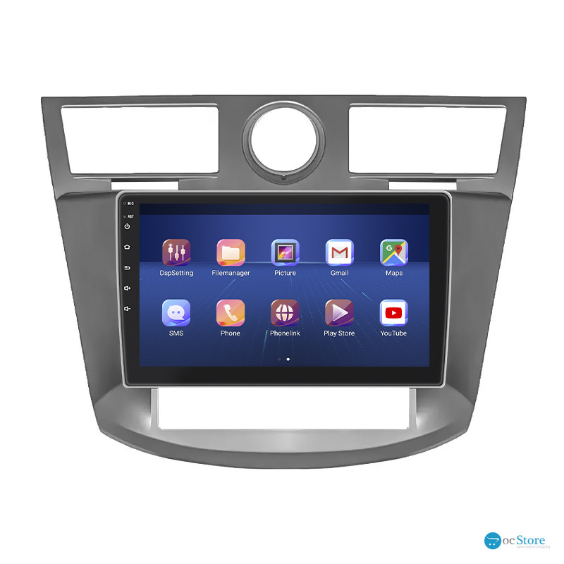 Штатная магнитола Lesko для Chrysler Sebring III 2006-2010 экран 9" 2/32Gb 4G Wi-Fi GPS Top