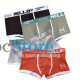 Набор мужских трусов боксеров PB-3199 Light gray/Green/Coral/Black из 4 шт  2XL