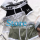 Набор мужских трусов боксеров PB-3199 Light gray/Green/Coral/Black из 4 шт  2XL