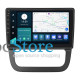 Штатная магнитола Lesko для Volkswagen Jetta V Auto AC 2005-2011 экран 10" 4/32Gb 4G Wi-Fi GPS Top