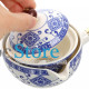 Дорожный набор для чайной церемонии керамический Blue+White