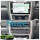 Штатная магнитола Lesko для Volkswagen Scirocco III 2008-2014 экран 9" 6/128Gb 4G Wi-Fi GPS Top