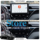 Штатная магнитола Lesko для Toyota Camry VIII (XV70) Рестайлинг 2020- экран 10" 4/64 QLED CarPlay 4G Wi-Fi GPS 360 Prime