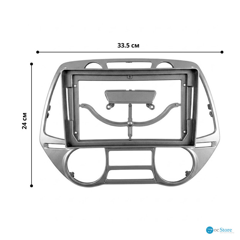 Переходная рамка Hyundai i20 2009-2012 Auto AC (7377) 9"