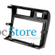 Переходная рамка Toyota Land Cruiser (70) 2007-2020 (3328) 9" Black