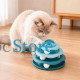 Игрушка Taotaopets 07A10001 для кота интелектуальная 3-х уровневая Башня Dark Blue