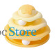 Игрушка Taotaopets 07A10001 для кота интелектуальная 3-х уровневая Башня Yellow
