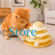 Игрушка Taotaopets 07A10001 для кота интелектуальная 3-х уровневая Башня Yellow