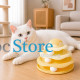 Игрушка Taotaopets 07A10001 для кота интелектуальная 3-х уровневая Башня Yellow