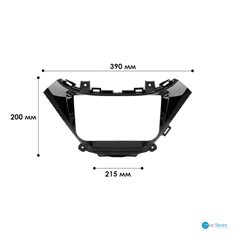 Переходная рамка Chevrolet Malibu 2015-2020 (7686) 9"