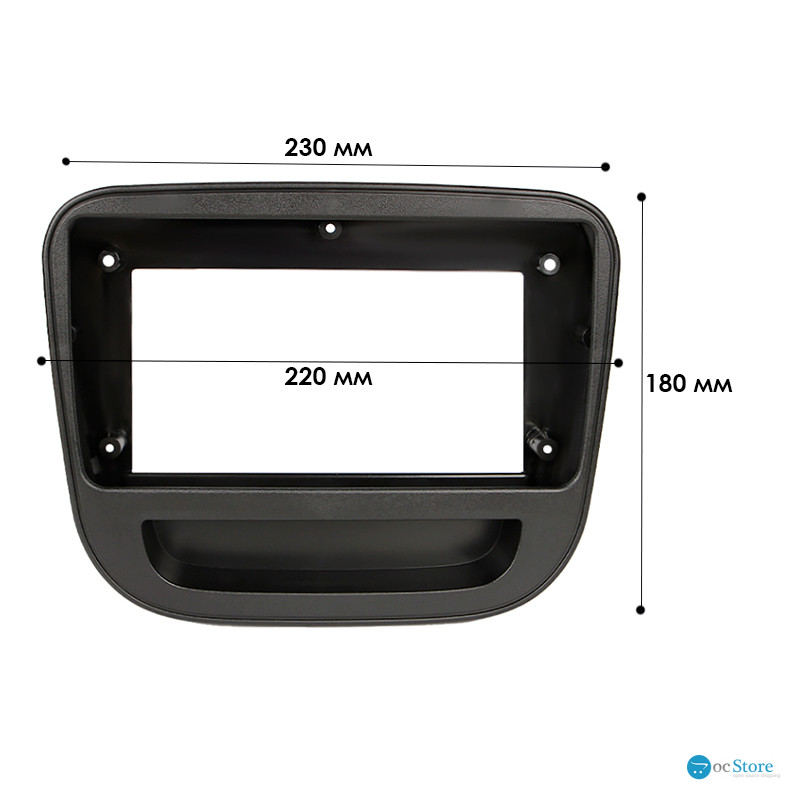Переходная рамка Chevrolet Malibu XL 2015-2022 (7669) 9"