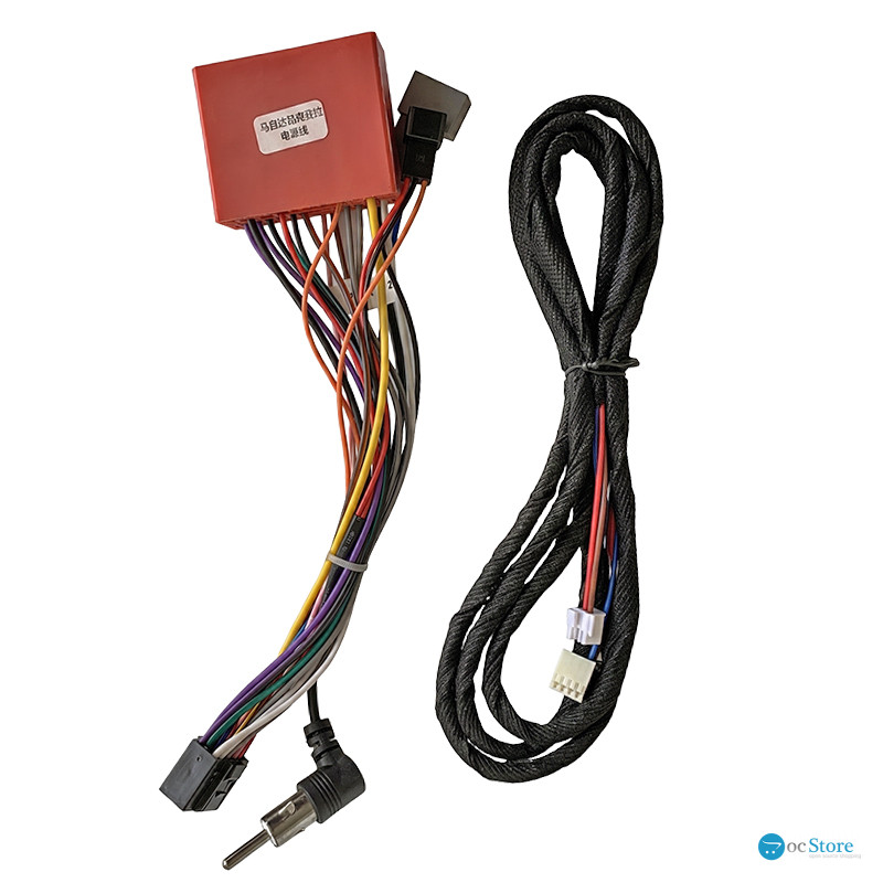 Переходной штатный комплект с проводкой Mazda CX-5 2021+ 10,1" (5438)