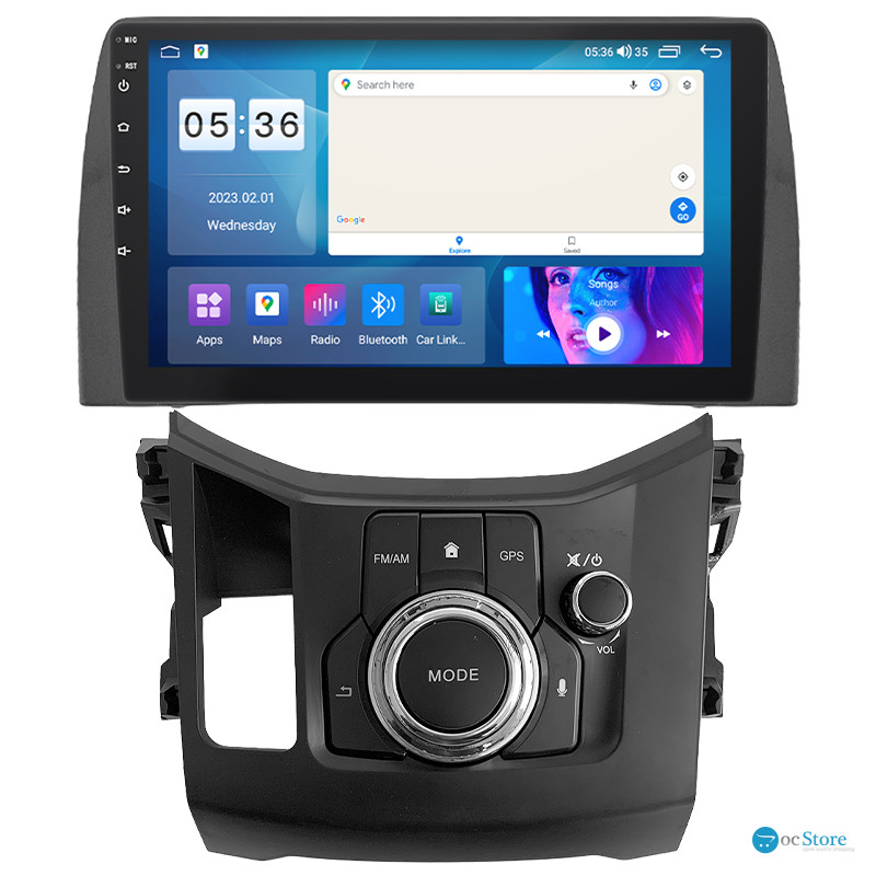 Штатная магнитола Lesko для Mazda CX-5 II Рестайлинг 2021-н.в экран 10" 4/64Gb CarPlay 4G Wi-Fi GPS Prime