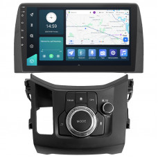 Штатная магнитола Lesko для Mazda CX-5 II Рестайлинг 2021-н.в экран 10" 4/64Gb 4G Wi-Fi GPS Top