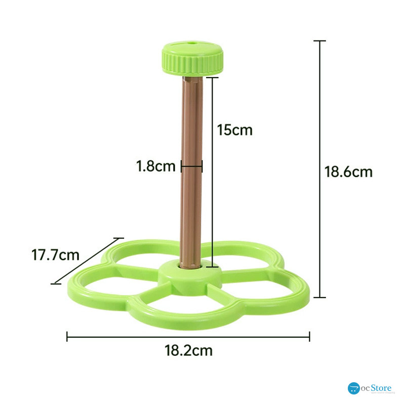 Игрушка для попугаев N365001 Вертушка для птиц ветряк колесо Green
