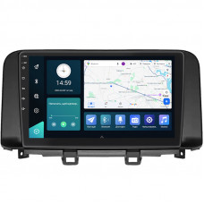 Штатная магнитола Lesko для Hyundai Kona I 2017-2020 экран 10" 2/32Gb 4G Wi-Fi GPS Top