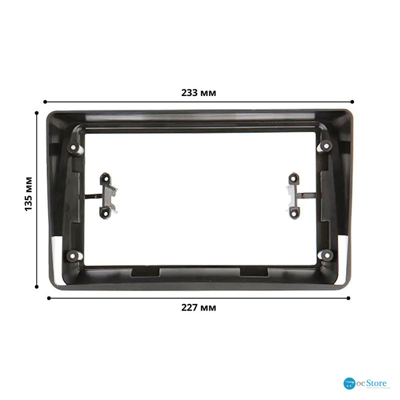 Переходная рамка Fiat Panda (169) 2003-2012 (2775) 9"