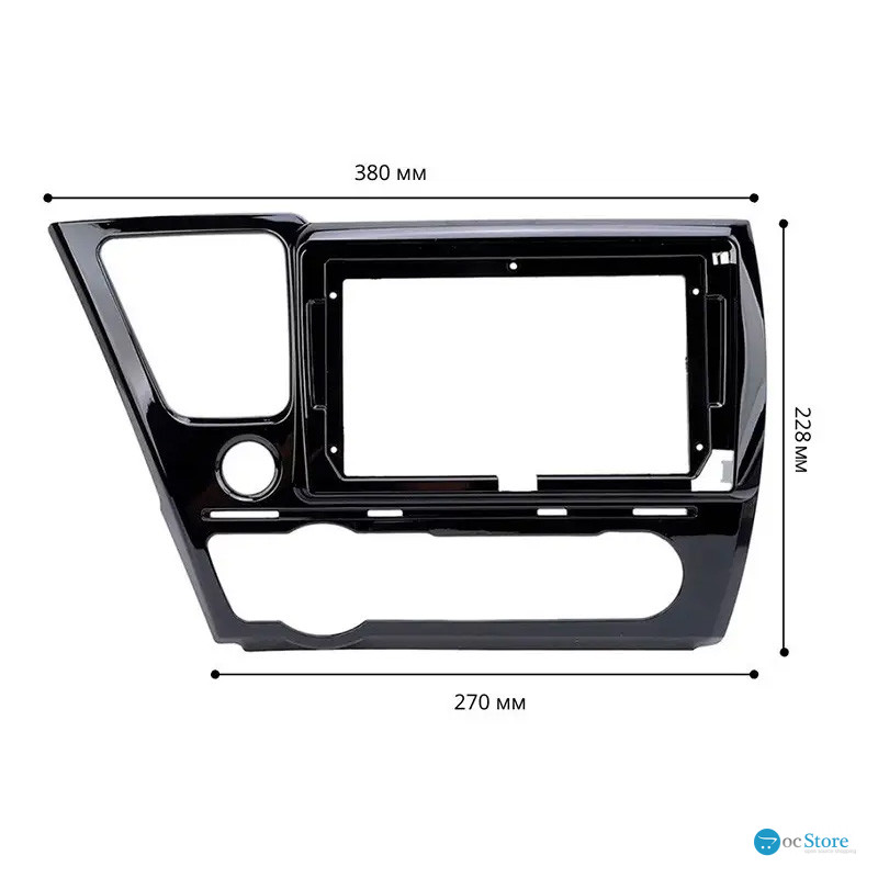 Переходная рамка Honda Civic (Sedan) 2013-2017 (7408) 9"